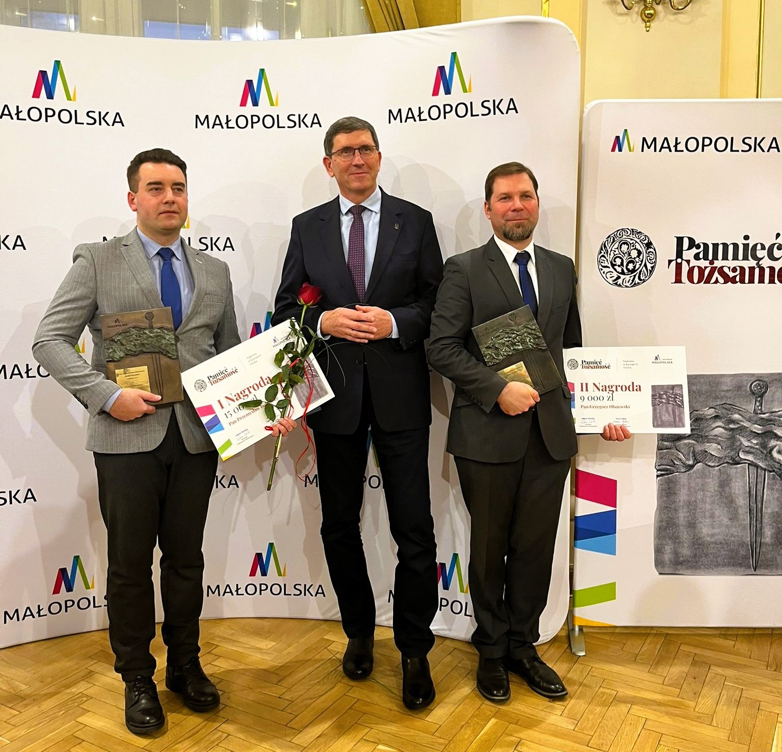 PRZEMYSŁAW BUKOWIEC LAUREATEM I NAGRODY WOJEWÓDZTWA MAŁOPOLSKIEGO „PAMIĘĆ I TOŻSAMOŚĆ”