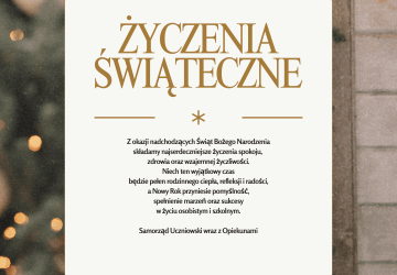 ŻYCZENIA ŚWIĄTECZNE