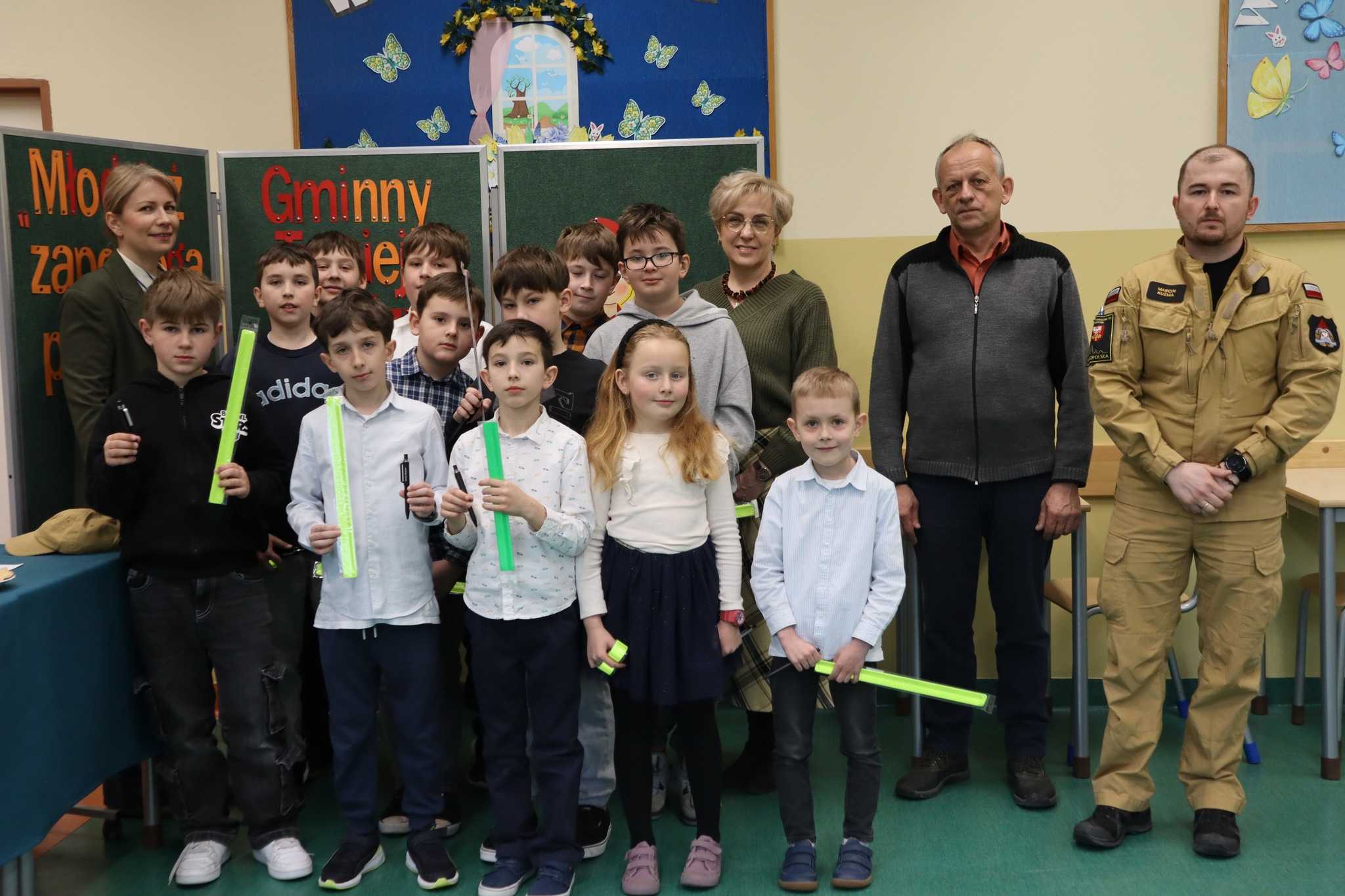 GMINNY ETAP TURNIEJU WIEDZY POŻARNICZEJ „MŁODZIEŻ ZAPOBIEGA POŻAROM”