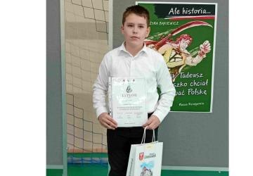 PATRYK KULA LAUREATEM KONKURSU CZYTELNICZEGO