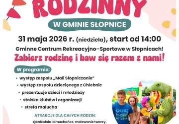 RODZINNA NIEDZIELA PEŁNA ATRAKCJI - 31 MAJA ZAPRASZAMY NA PIKNIK RODZINNY!