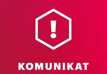 WAŻNY KOMUNIKAT