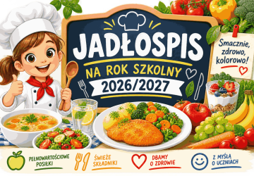 JADŁOSPIS NA ROK SZKOLNY 2026/2027