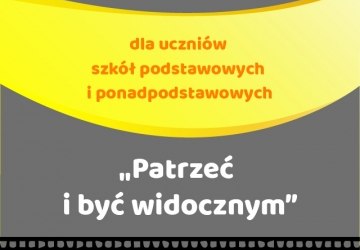 WYRÓŻNIENIE W KONKURSIE „PATRZEĆ I BYĆ WIDOCZNYM!”