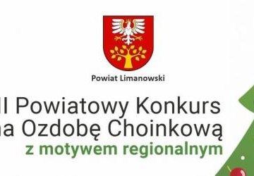 POWIATOWY KONKURS NA OZDOBĘ CHOINKOWĄ