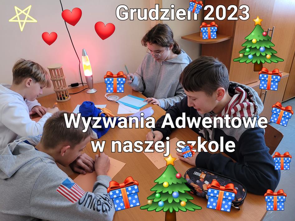 PODSUMOWANIE WYZWAŃ ADWENTOWYCH