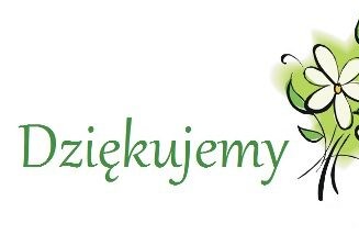 PODZIĘKOWANIE