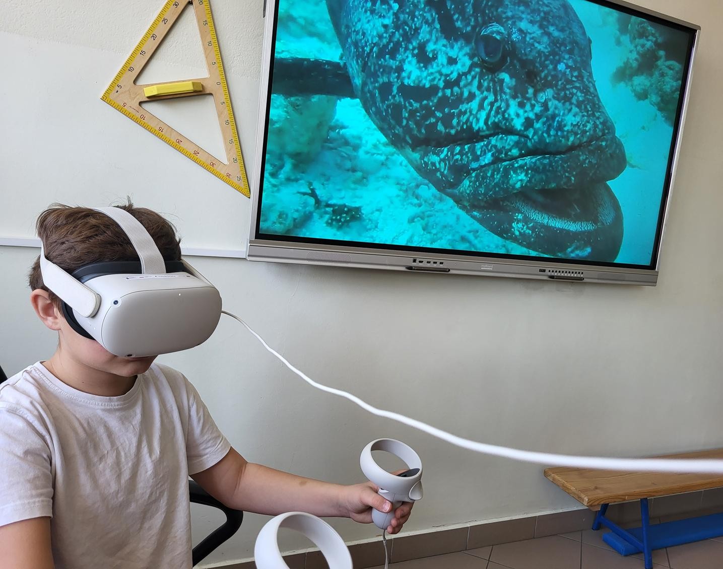 OKULARY VR - WYJĄTKOWE LEKCJE PRZYRODY W KLASIE IIIA I IIIB
