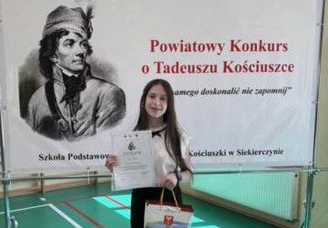 TADEUSZ KOŚCIUSZKO-BOHATER Z PIERWSZYCH STRON GAZET