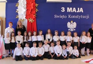 3 MAJ ŚWIĘTO KONSTYTUCJI W PRZEDSZKOLU